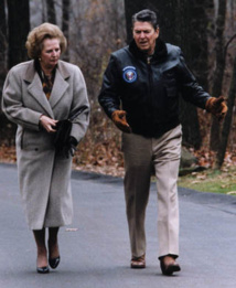 Margaret Thatcher & Ronald Reagan - Administration des Etats-Unis d'Amérique Margaret Thatcher & Ronald Reagan - Administration des Etats-Unis d'Amérique